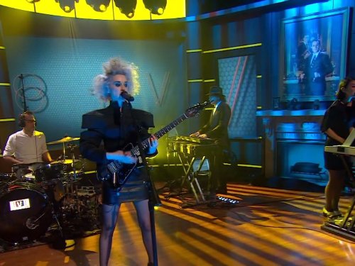 Still of St. Vincent in The Colbert Report (2005)