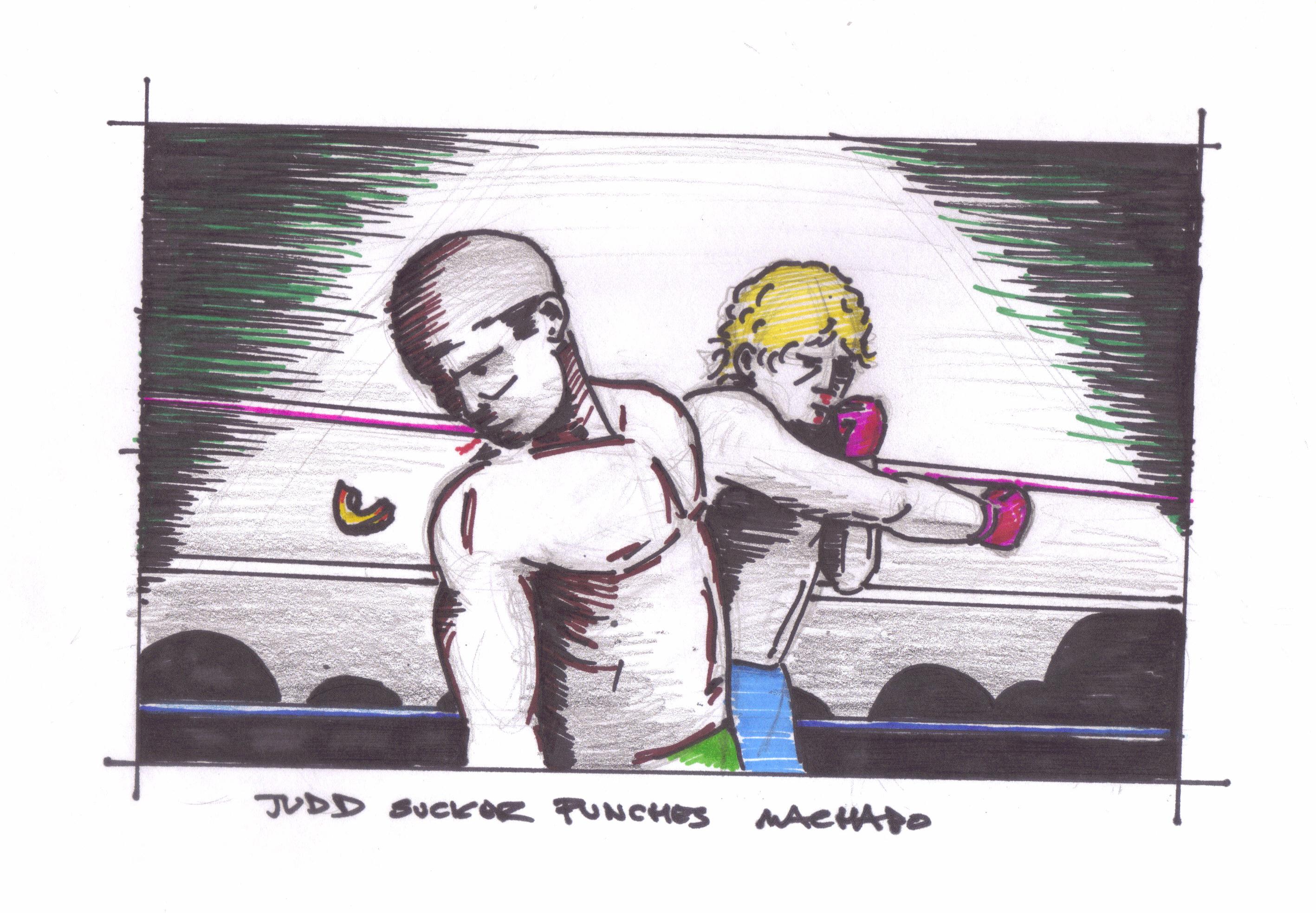 Storyboard art for Choke Artist. Drawn by Stephen Koepfer