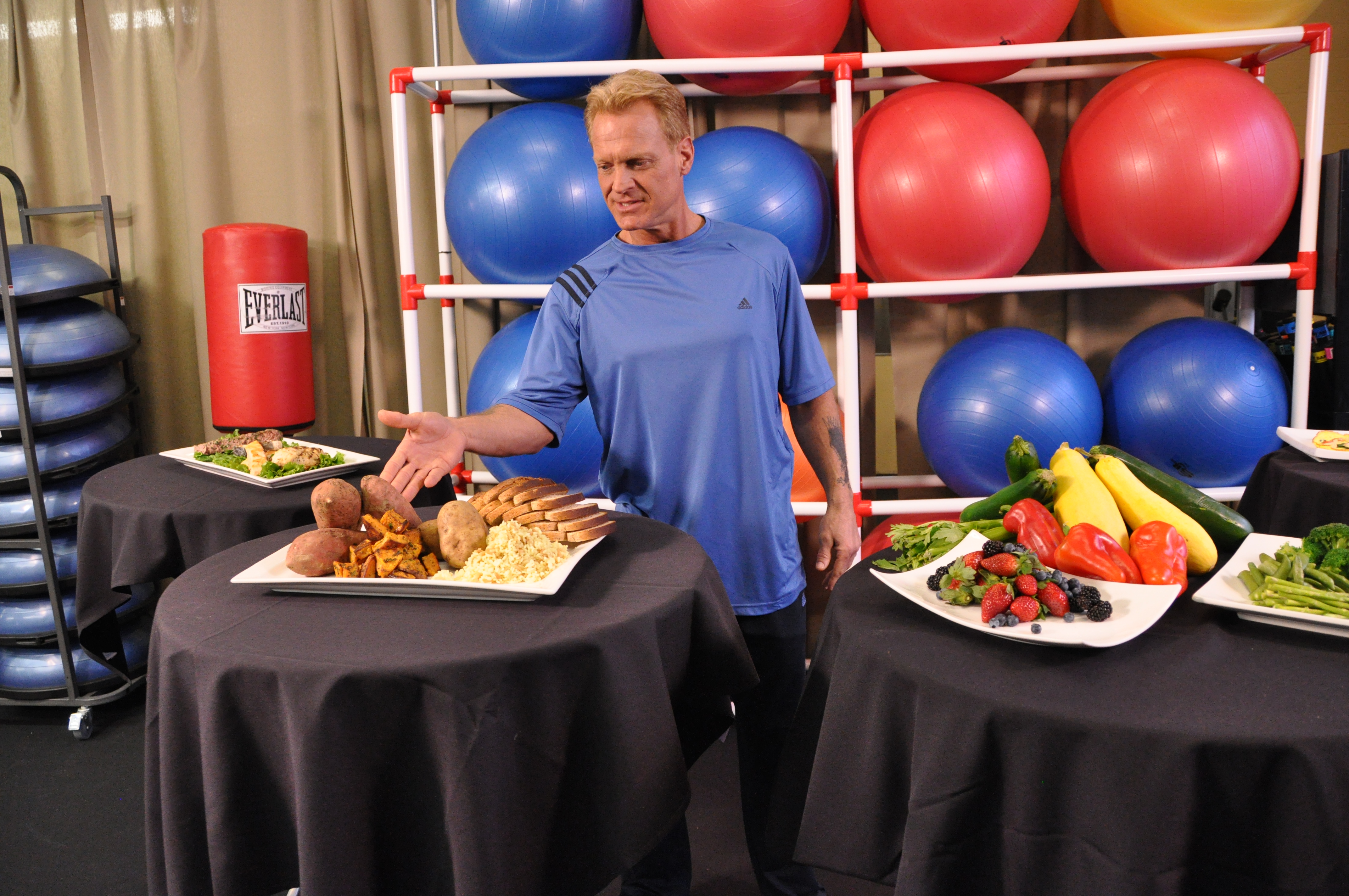 Nutrition..IS..80% of ANY Fitness Program ! Bobby Filming Nitrition Section of 