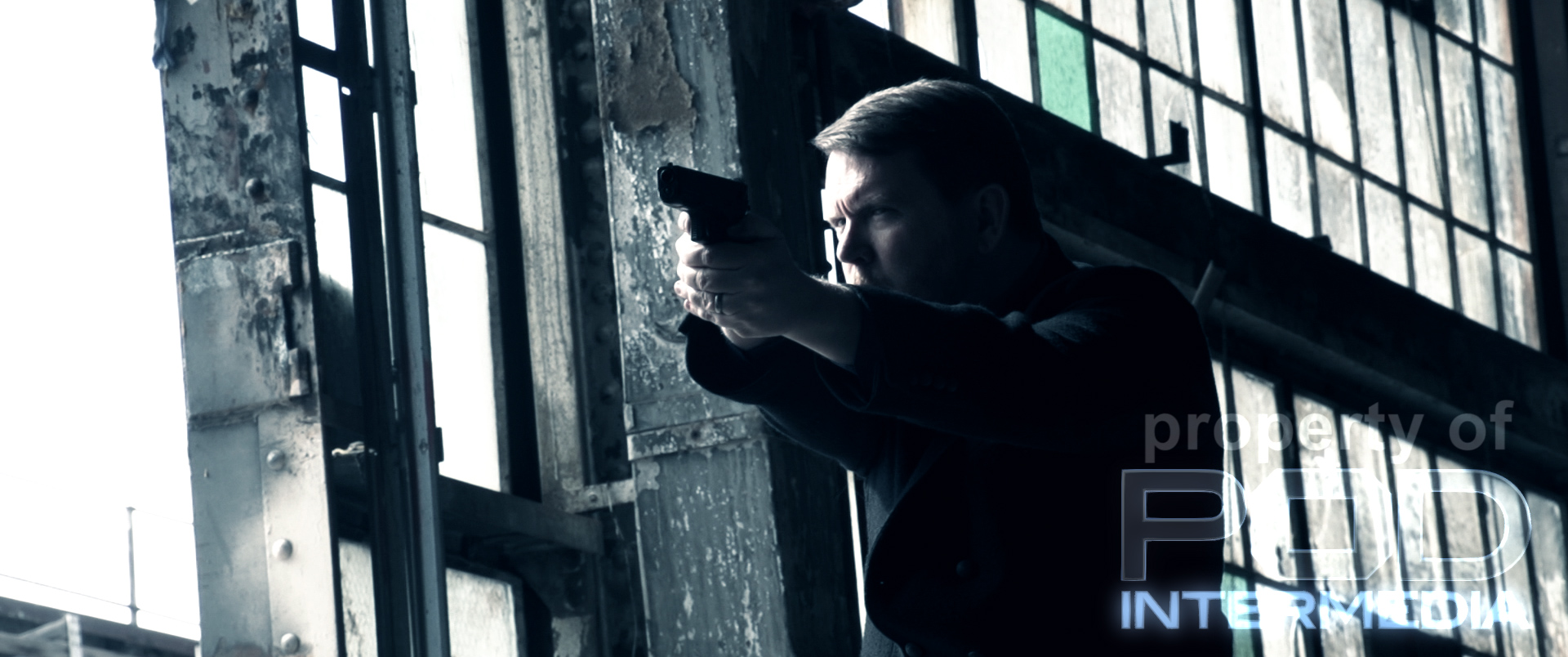 Matt Berlin as Agent Cameron in The Courier (2014)