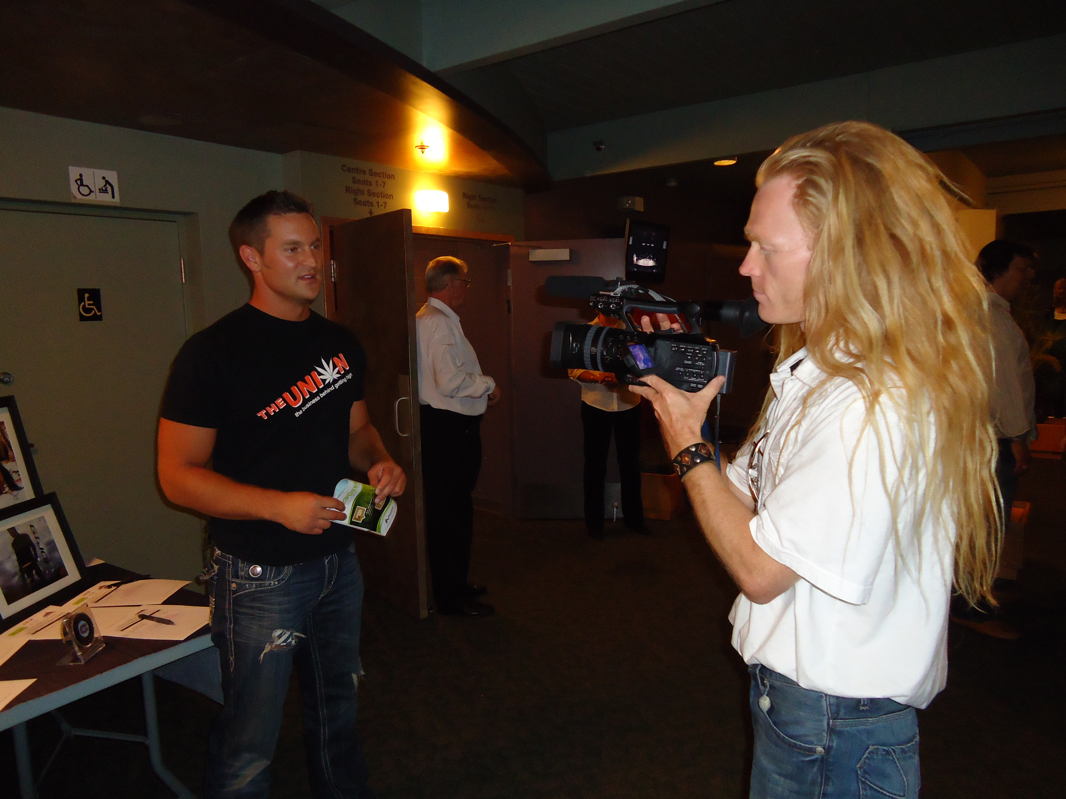 OIFF, interviewing Adam Scorgie, The Union 2008, summer 2010.