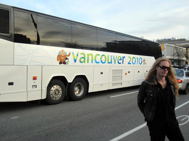 Heath Tait, Vancouver Vagabond. (Vancouver Winter Olympics, Feb 2010).