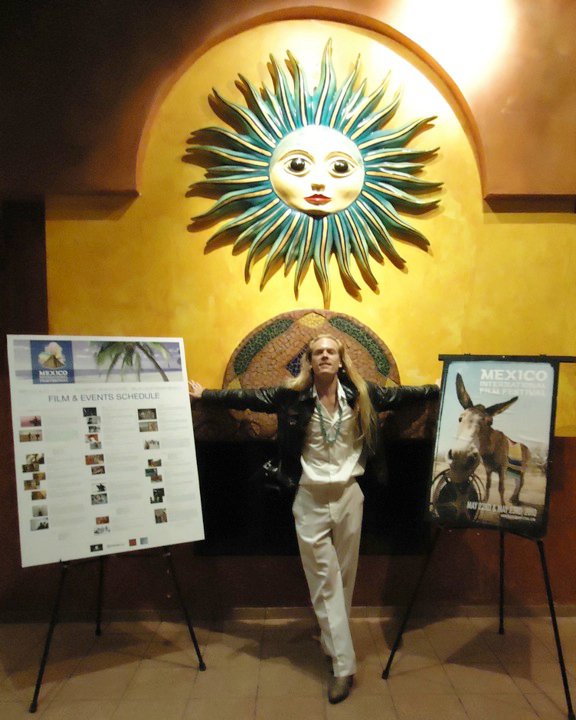 Vancouver Vagabond Heath Tait at the 2010 Mexico International Film Festival.