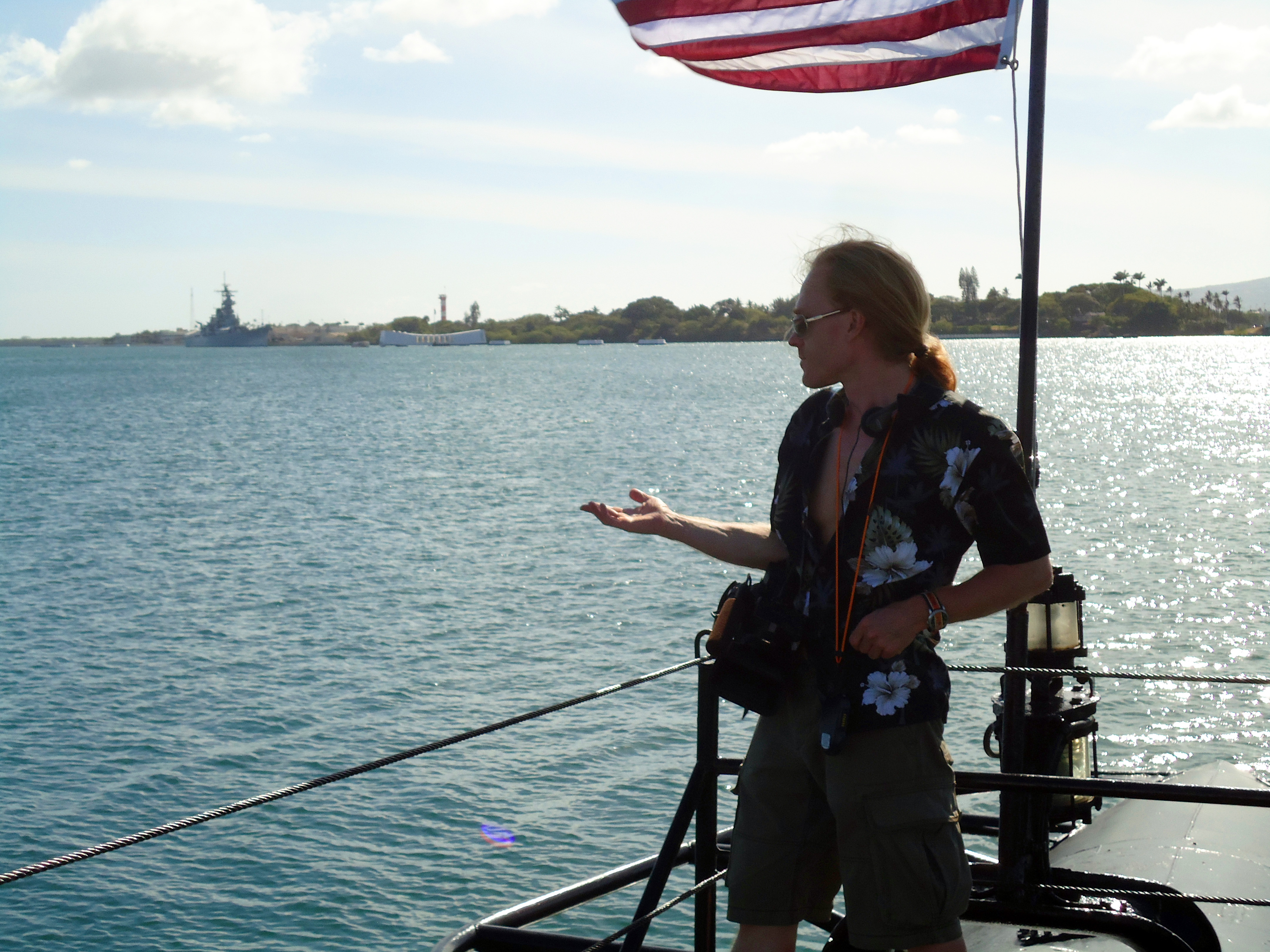 Pearl Harbor, Honolulu, Oahu Island Hawaii. May 7, 2012.