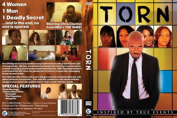 TORN DVD front and back cover
