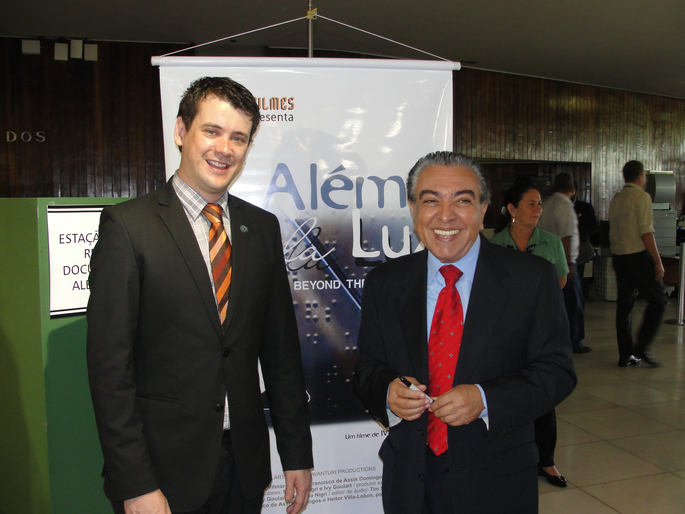Yves Goulart and Maurício de Souza / Beyond the Light, Federal Senate of Brazil (Brasília)