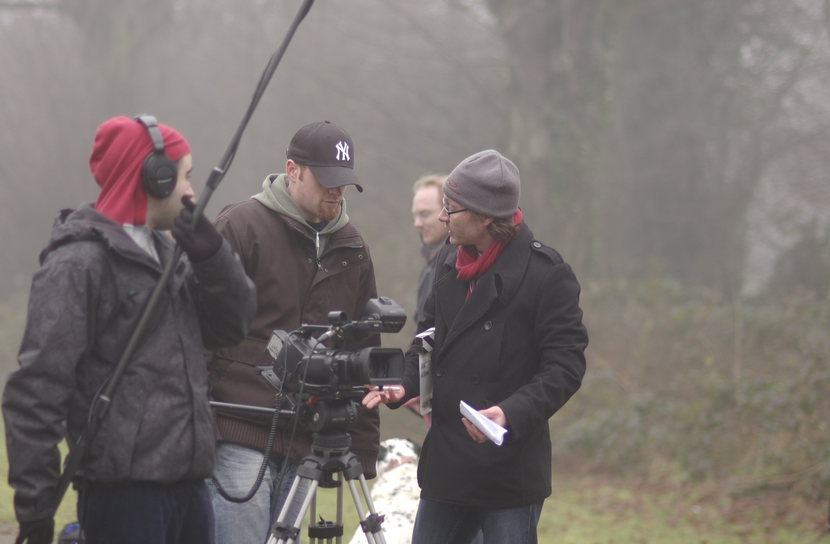 Mark working as DOP on Brian Folan's KIDZ