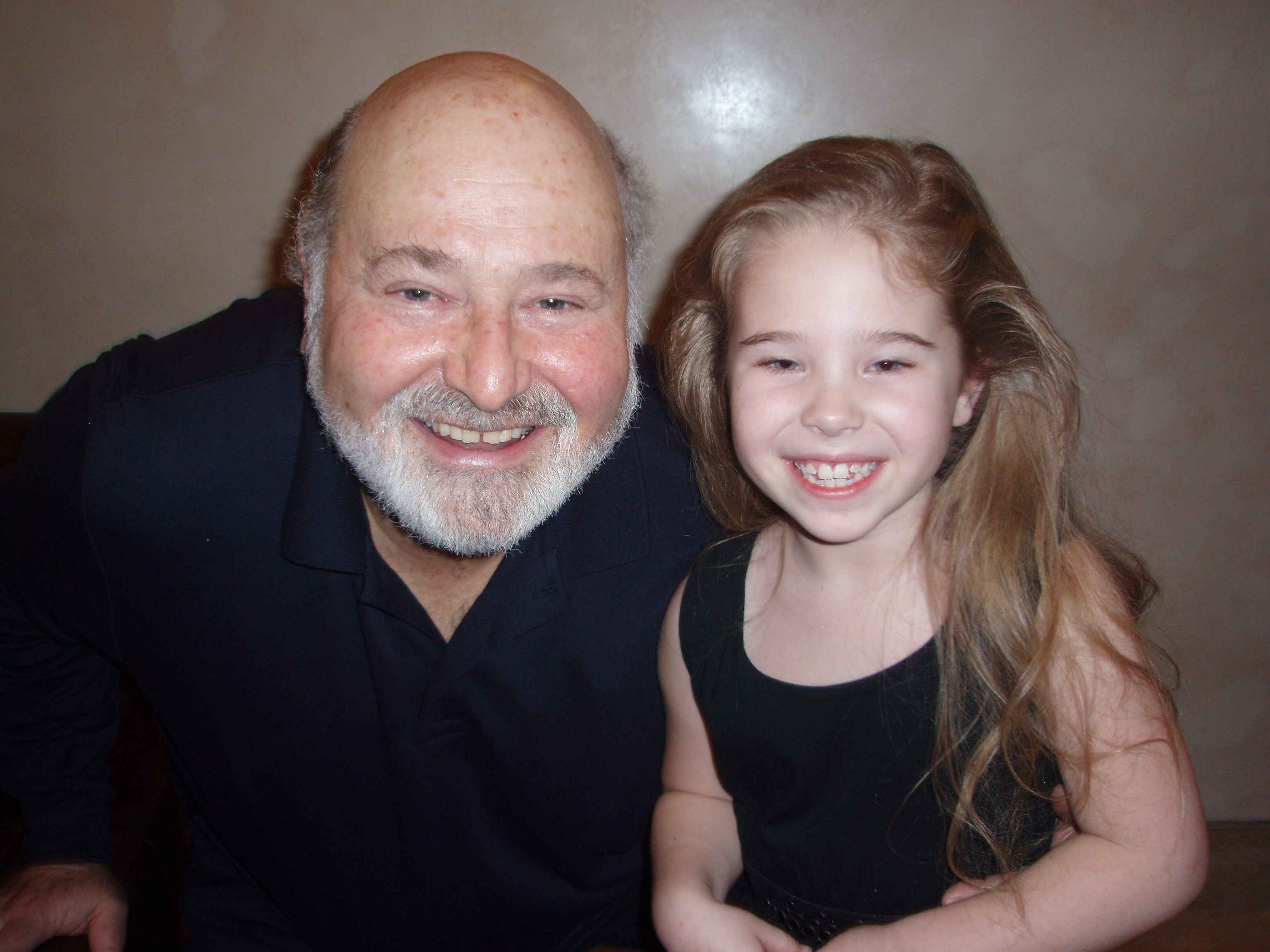 Taylor with Mr. Rob Reiner at the screening of 
