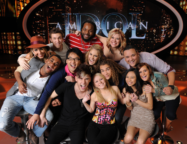 Still of Heejun Han, Jermaine Jones, Hollie Cavanagh, Jessica Sanchez, Erika Van Pelt, Elise Testone, Shannon Magrane, Skylar Laine, DeAndre Brackensick, Jeremy Rosado, Phillip Phillips, Joshua Ledet and Colton Dixon in American Idol: The Search for a Superstar (2002)