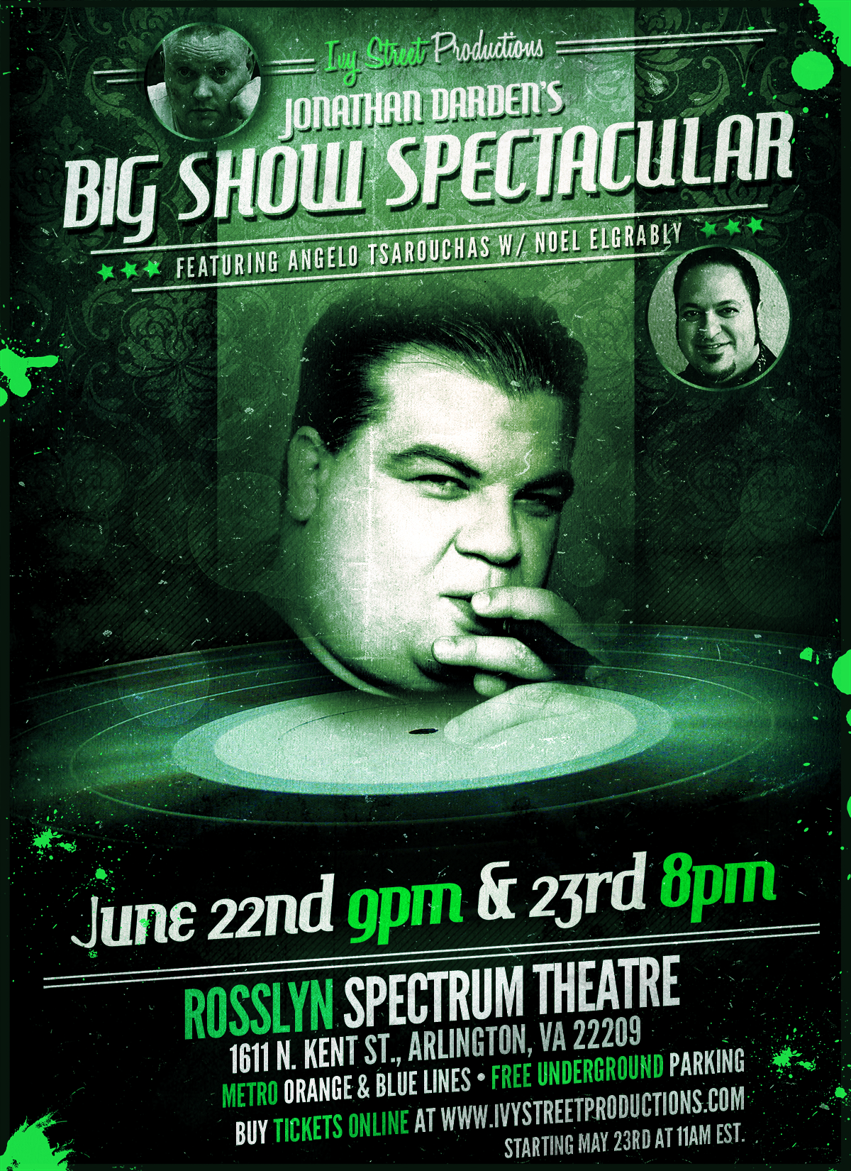 Ivy Street Productions Presents Jonathan Darden's BIG Show Spectacular ft. Angelo Tsarouchas (2012)