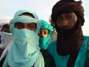 Tuaregs, Niger. For film about slavery