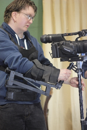 Operating Steadicam and 3D Camera for 