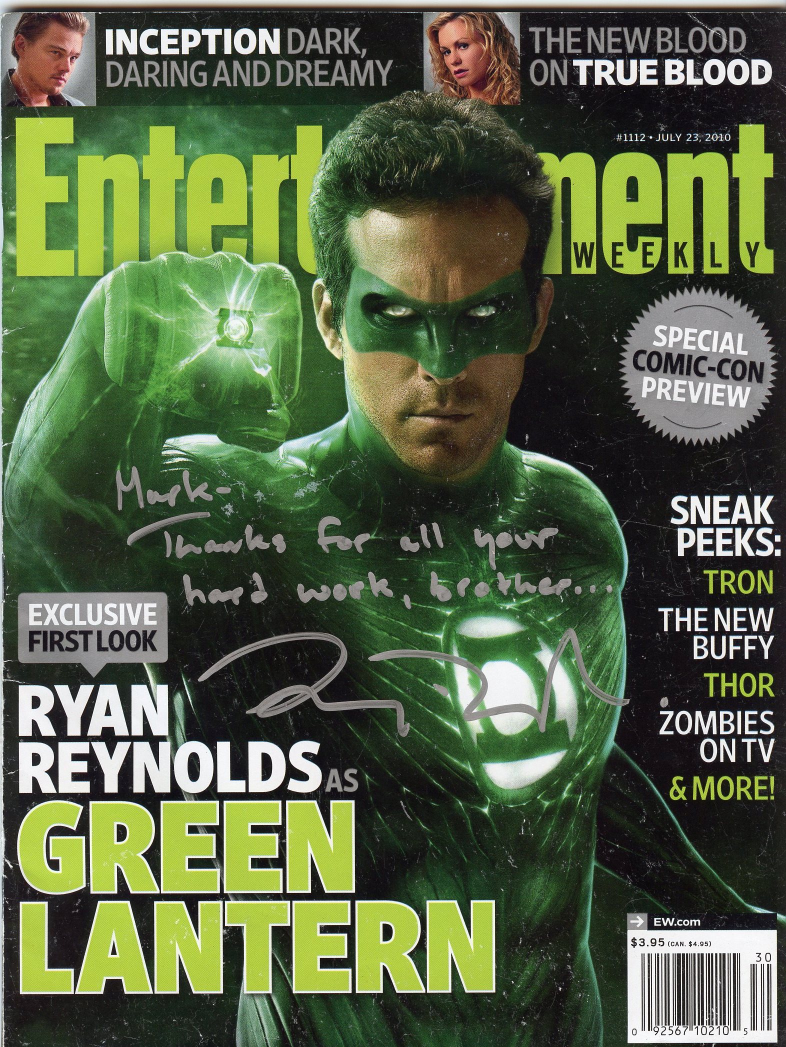 Green Lantern for 10 months in 2010 first unit SFX and Pyro team.