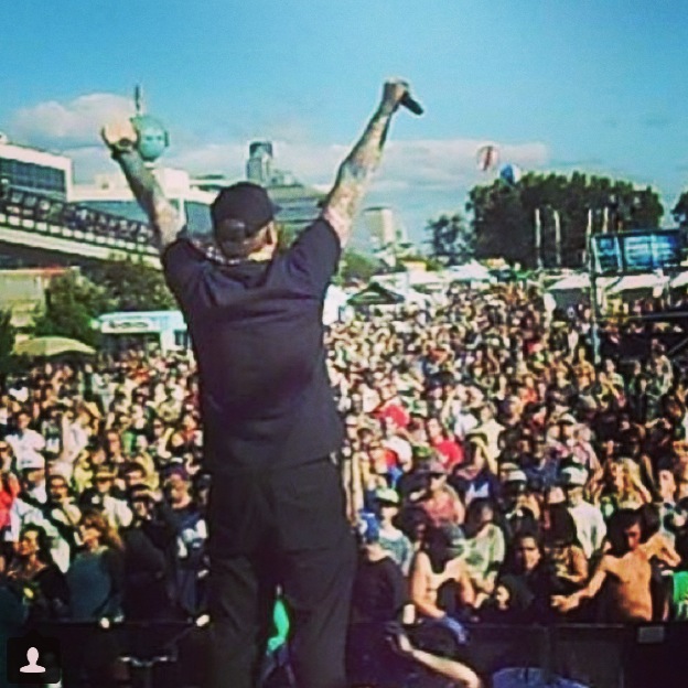 Ditch performing for over 60,000 people at Seattle Hempfest 2013