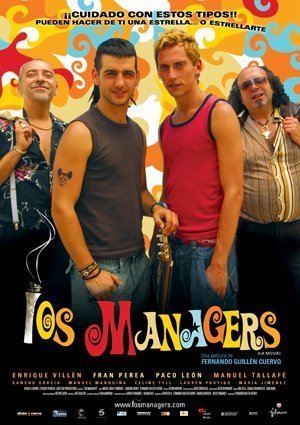 Manuel Tallafé, Enrique Villén, Fran Perea and Paco León in Los mánagers (2006)