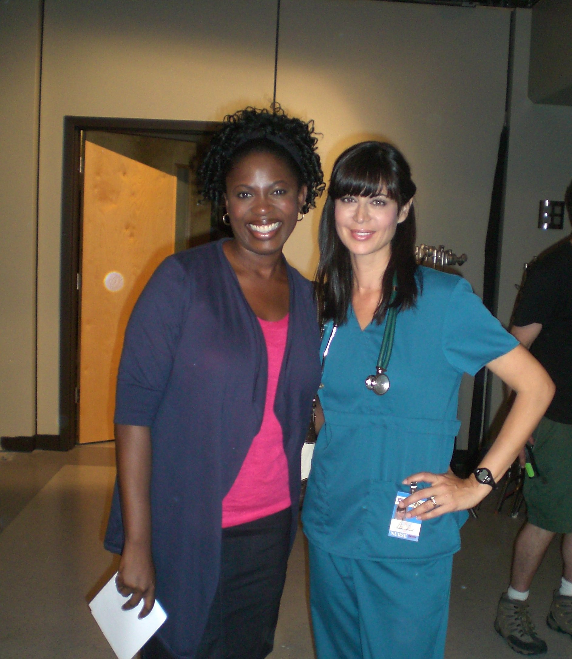 Sope Aluko and Catherine Bell - Army Wives