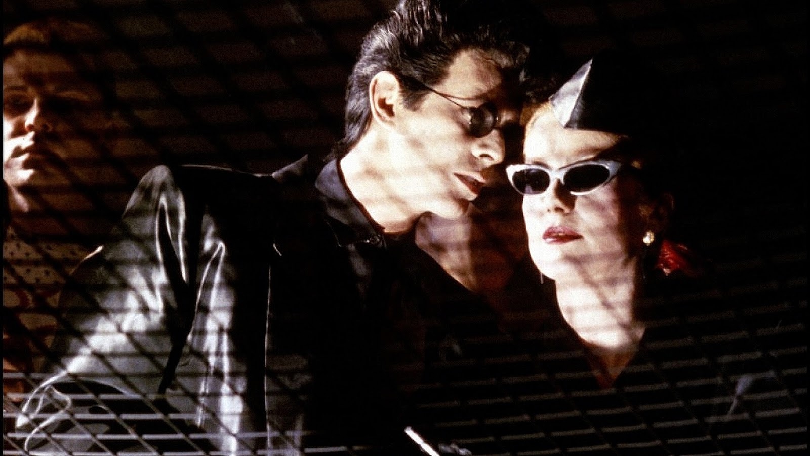 Still of David Bowie and Catherine Deneuve in The Hunger (1983)