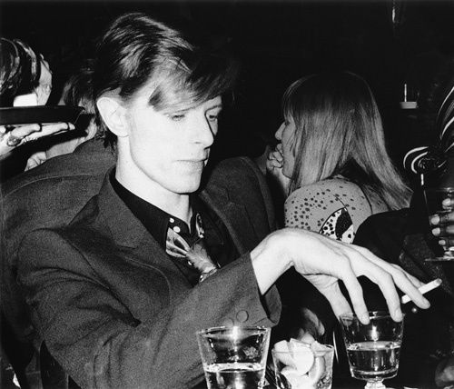 David Bowie in West Hollywood, California