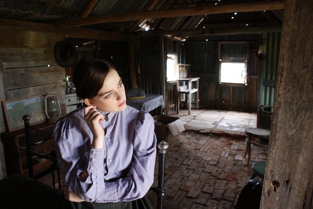 In Daisy's cottage at Ravenswood, QLD. 'Breaker Morant: The Retrial'