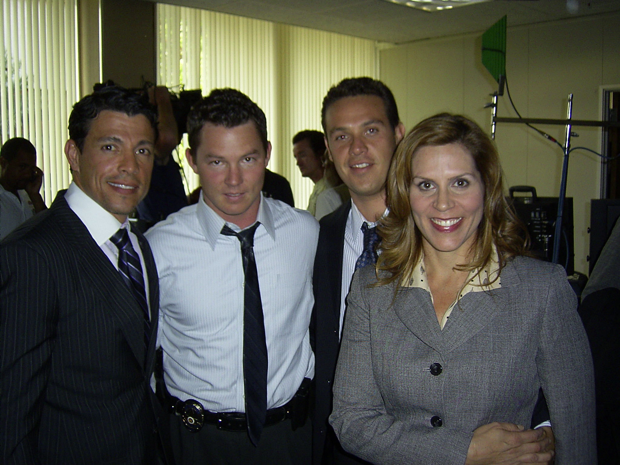 Al Coronel, Shawn Hatosy, Kevin Alejandro and Lori Alan on NBC's new series 