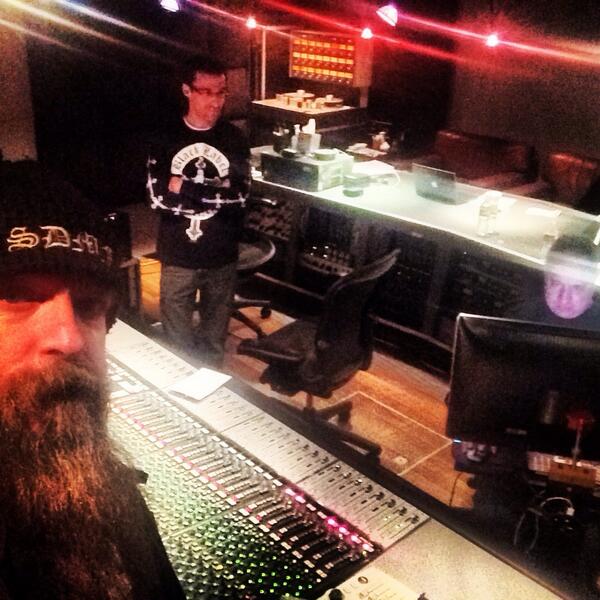 In the studio with Zakk Wylde