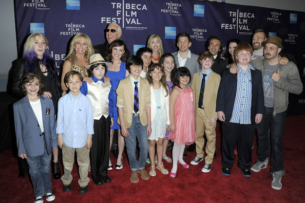 Red Carpet photo of Rebecca and cast of 