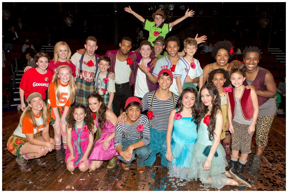 Godspell 2032 with Godspell Broadway company