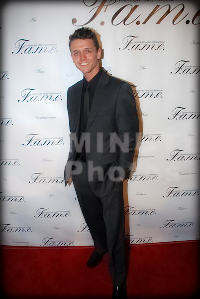 Nick Grosvenor at the F.A.M.E Golden Globes After Party