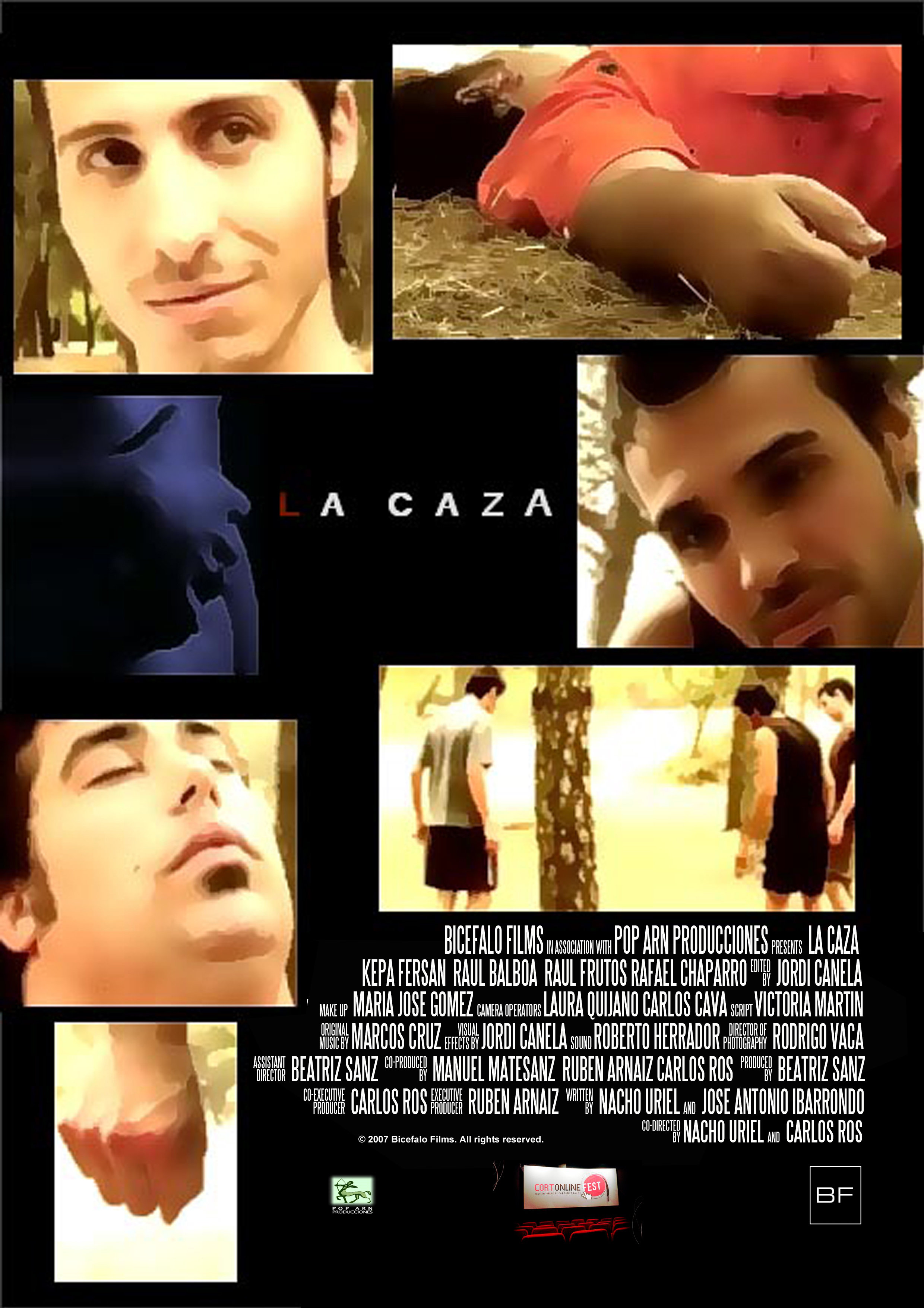 International poster of La Caza