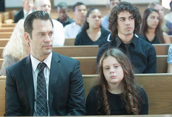 Katie with Chris Gartin in a scene from Sins of the Preacher.