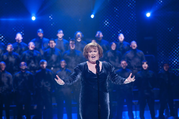 Still of Susan Boyle in America's Got Talent (2006)