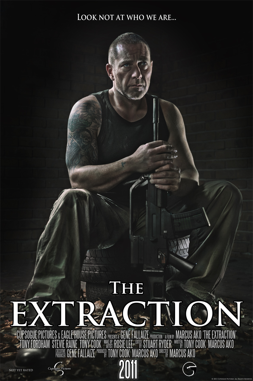 The Extraction Starring Tony Cook, Tony Fordham and Stevie Raine. Directed by Marcus Ako and Produced by Gene Fallaize