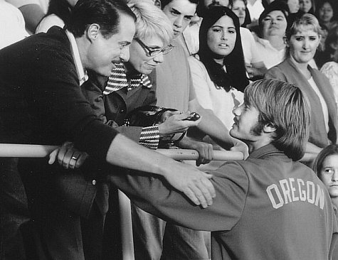 Still of Lindsay Crouse, Jared Leto and Peter Anthony Jacobs in Prefontaine (1997)