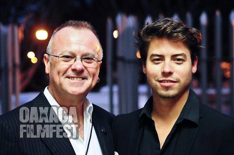 Kristian Hodko and Ron Leach, main Judging Panel for 2012 Oaxaca International Film Festival.