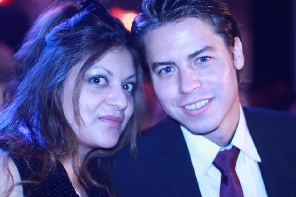 Patricia Chica and Kristian Hodko at the Jutra Awards, Montreal 2012