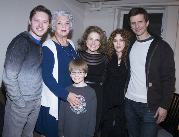 Bobby Steggert, Tyne Daly, Grayson Taylor, Tovah Feldshuh, Bernadette Peters, Fred Weller