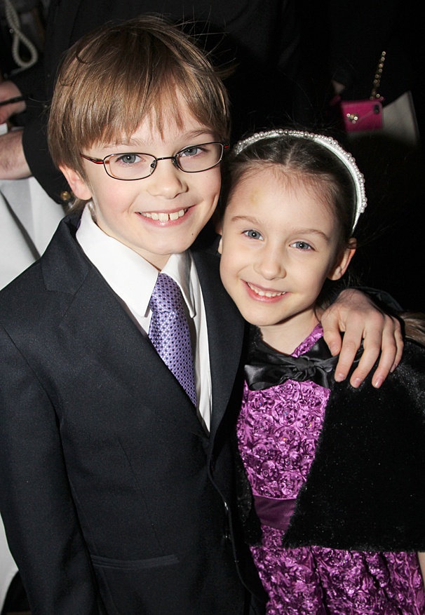 Grayson & Ella Taylor, opening night of MOTHERS AND SONS on Broadway