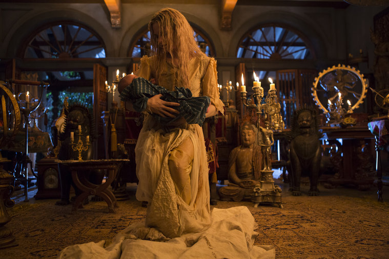 Still from NBC's Crossbones as Antoinette.