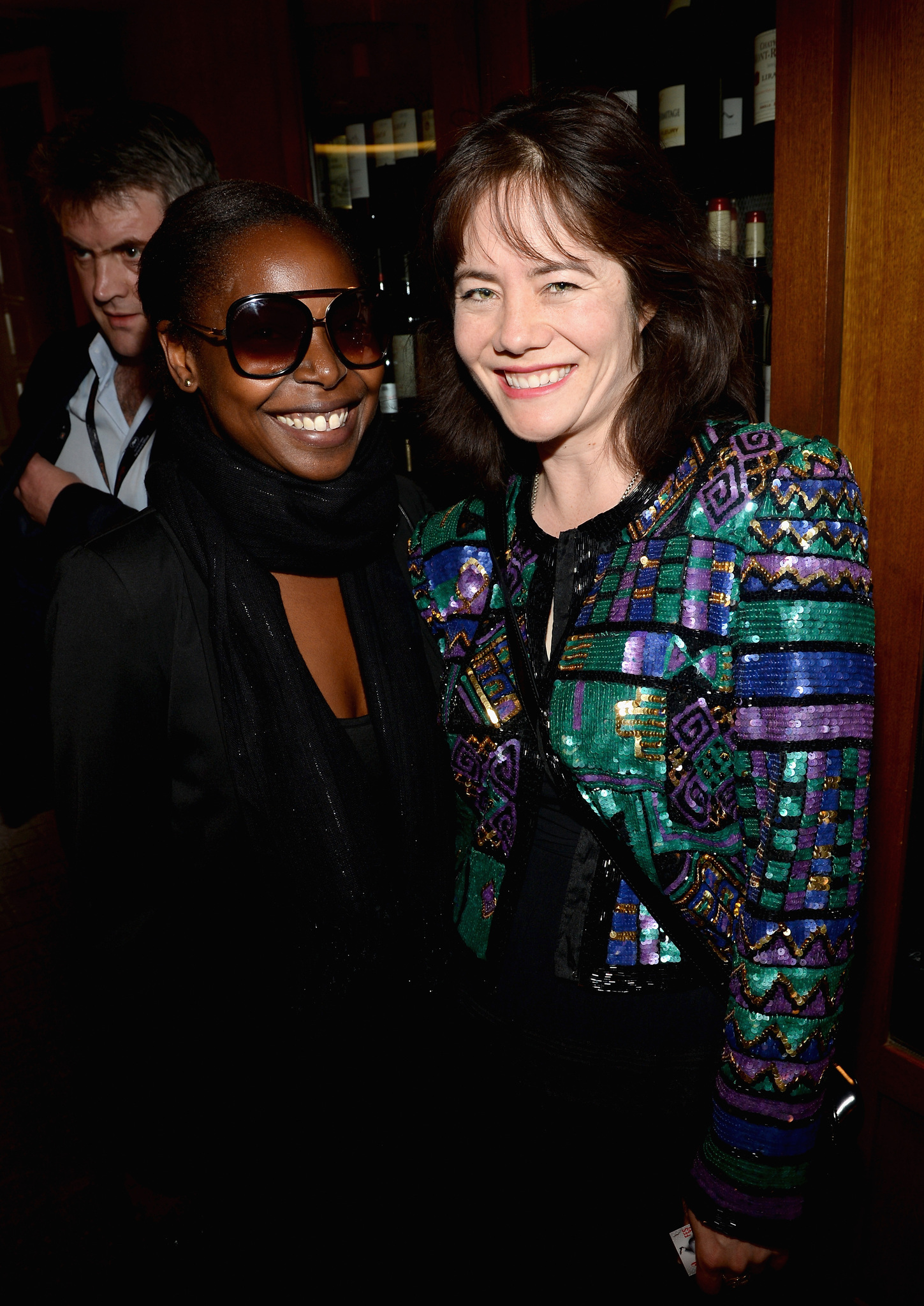 AFI Fest's Jacqueline Lyanga and journalist Jada Yuan attend the IMDB's 2013 Cannes Film Festival Dinner Party during the 66th Annual Cannes Film Festival at Restaurant Mantel on May 20, 2013 in Cannes, France.