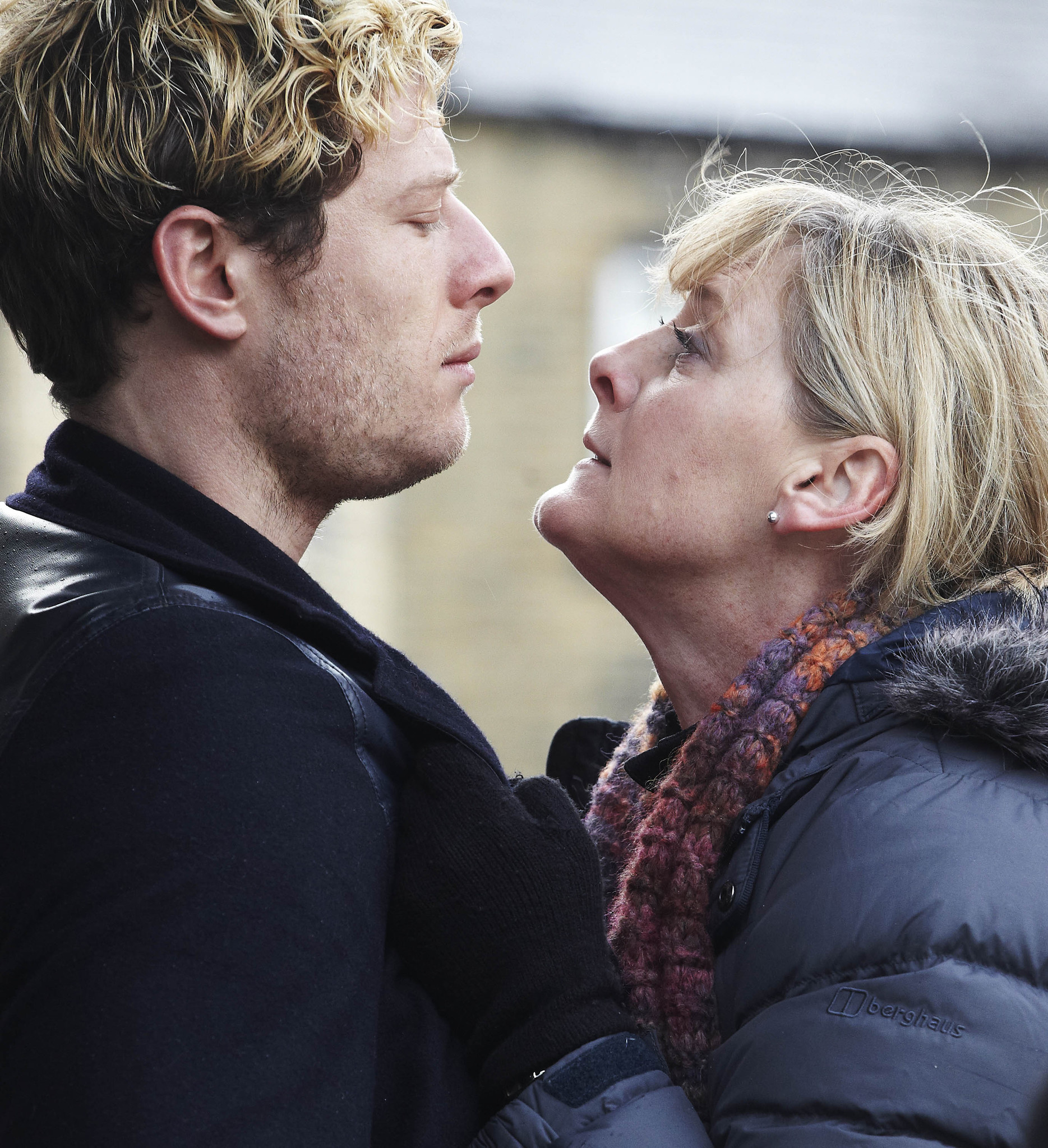 Still of Sarah Lancashire and James Norton in Happy Valley (2014)