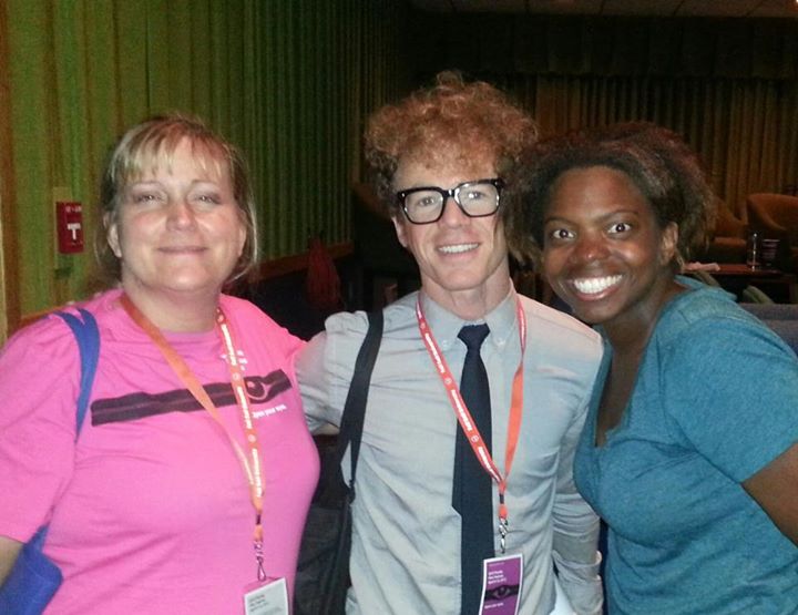Filmmakers Elizabeth Anne, Randy Christopher and Ashlyn Williams at the 2013 Florida Film Festival