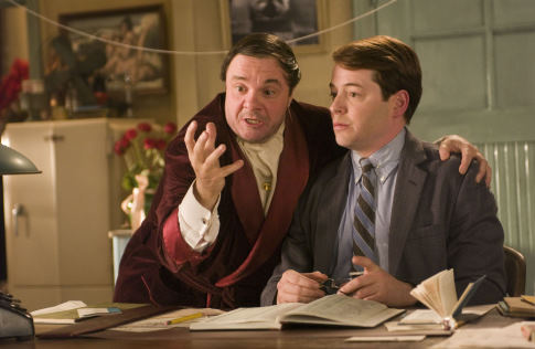Still of Matthew Broderick and Nathan Lane in The Producers (2005)