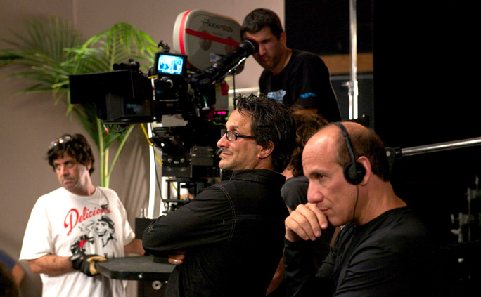 Still of Nick Franco (operating camera), Marc Bennett and Paul Ben-Victor in Should've Been Romeo