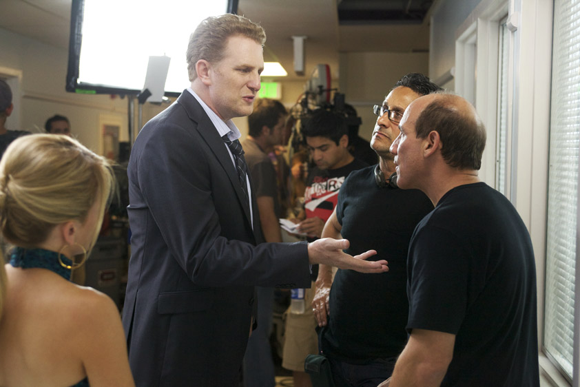 Kelly Stables, Michael Rapaport, Marc Bennett and Paul Ben-Victor in Should've Been Romeo