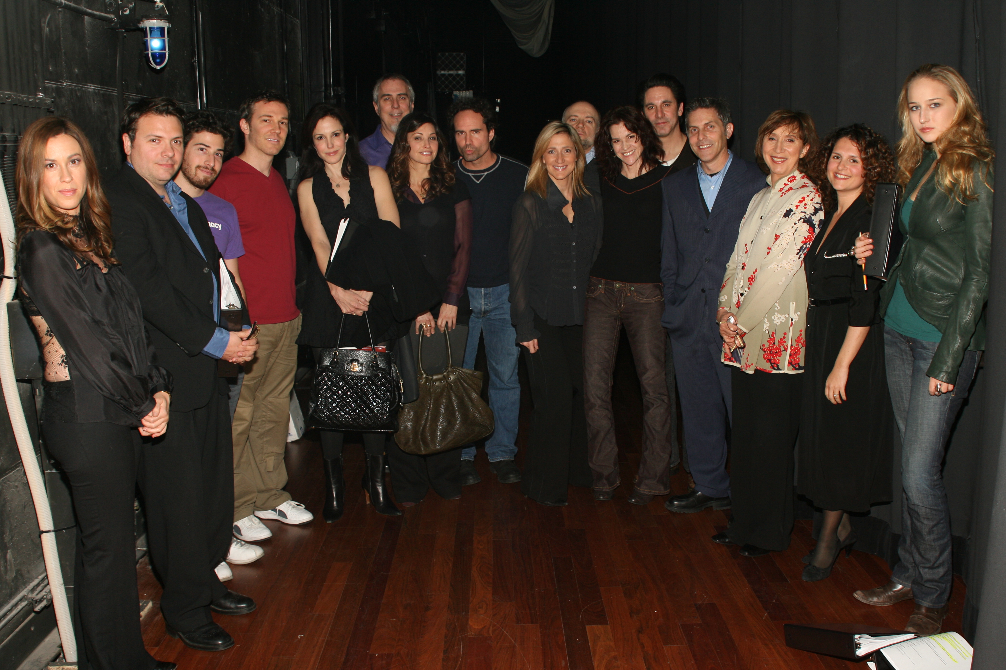 Cast of Morgan Stories at 1st Adrienne Shelly Foundation Benefit