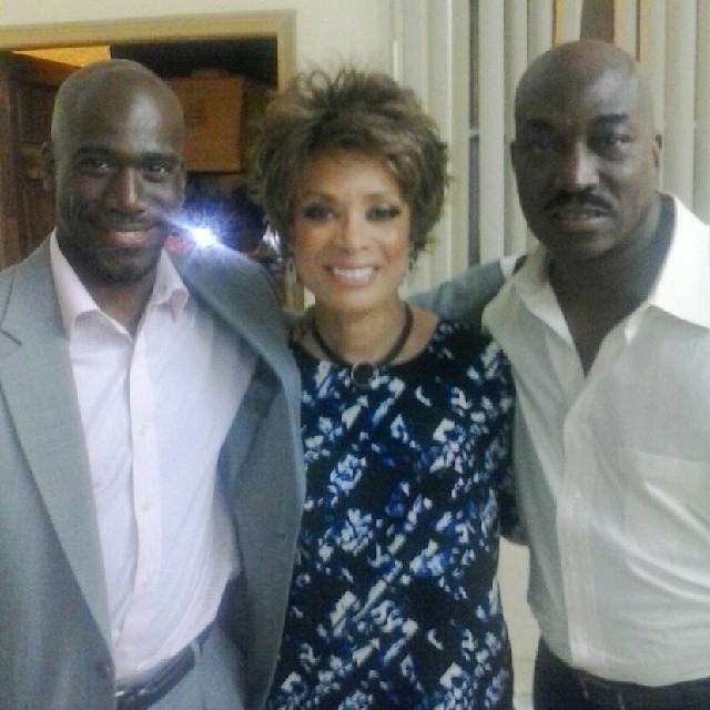 Victoria Pettiford and Clifton Powell in Preacher's Son