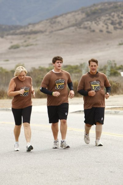 Still of Danny Cahill and Liz Young in The Biggest Loser (2004)