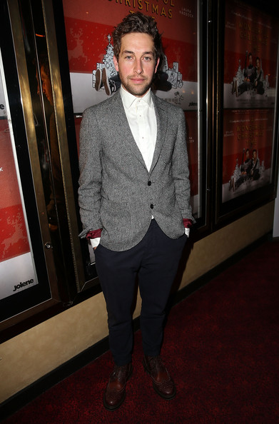 Dylan Edwards attends the UK Premiere of 'A Wonderful Christmas Time' at Empire Leicester Square
