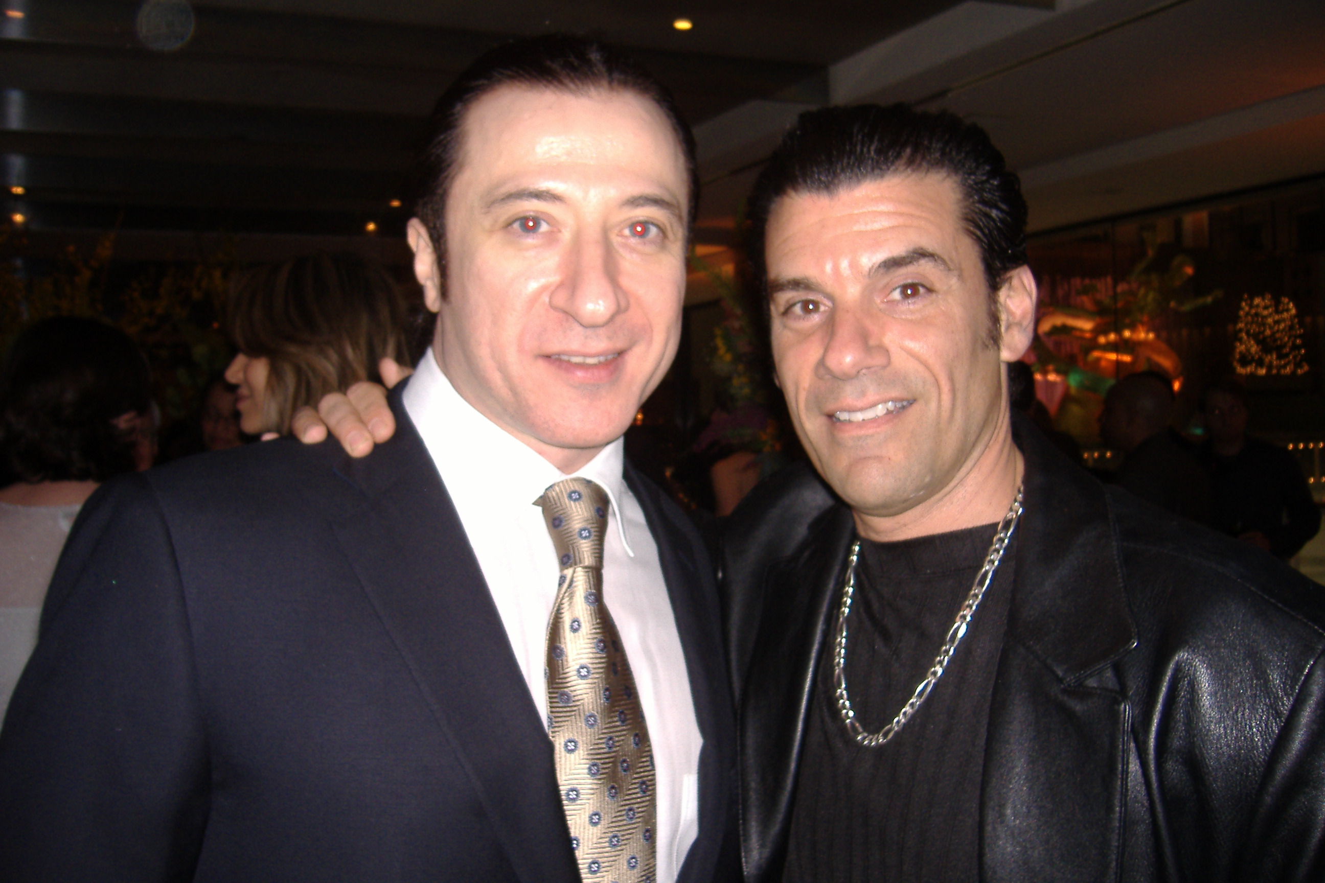 screening of 6th season for Sopranos John Bianco & Federico Castelluccio