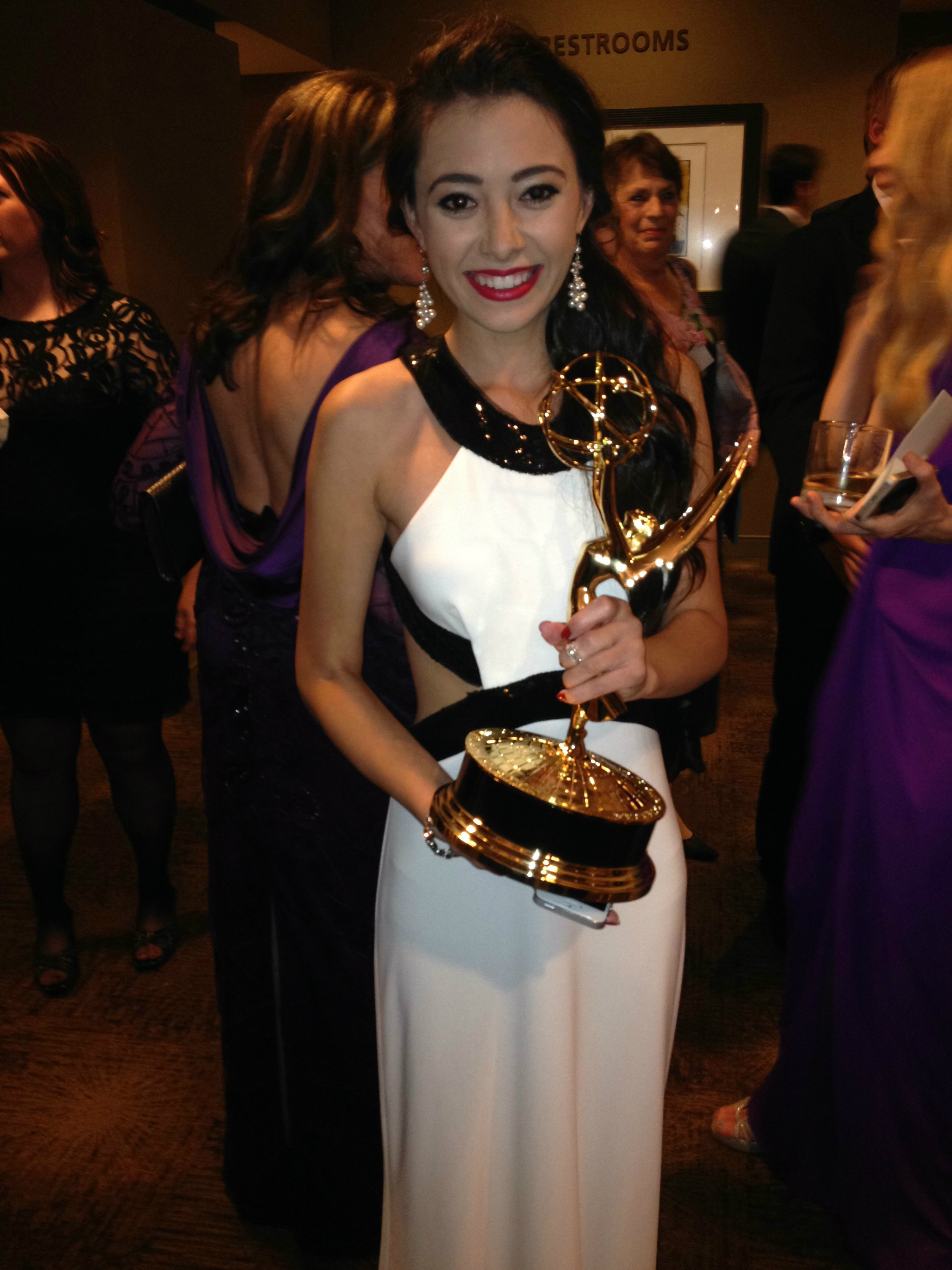 Hayley wins at the 2014 Daytime Emmy Awards